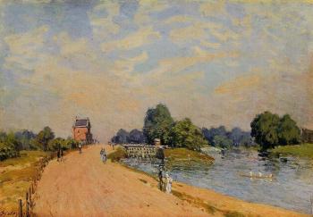 Alfred Sisley : The Road from Hampton Court